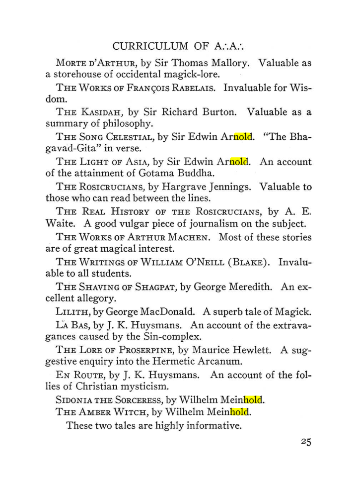 Original scan of The Equinox (Volume III, Number I), PDF page 31