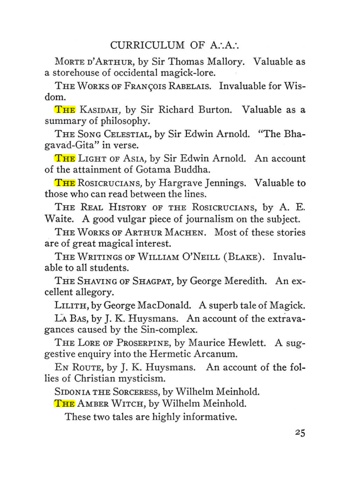 Original scan of The Equinox (Volume III, Number I), PDF page 31