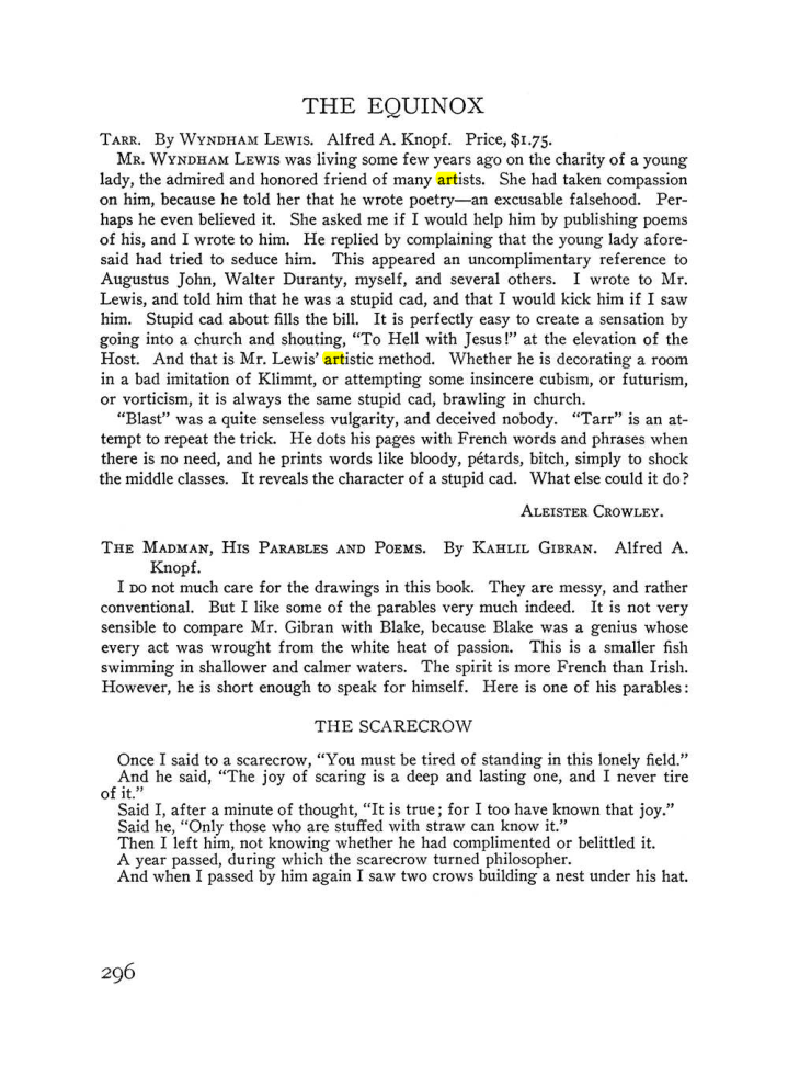 Original scan of The Equinox (Volume III, Number I), PDF page 310
