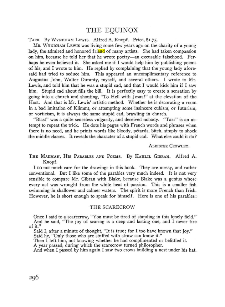 Original scan of The Equinox (Volume III, Number I), PDF page 310