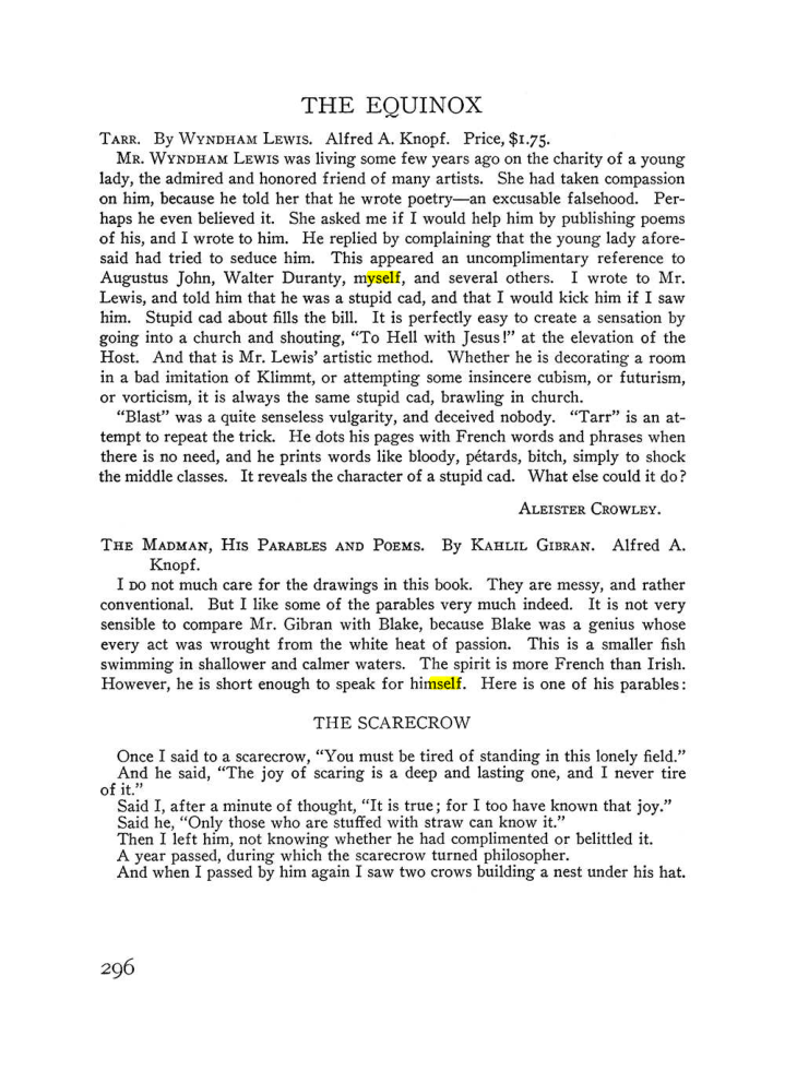 Original scan of The Equinox (Volume III, Number I), PDF page 310