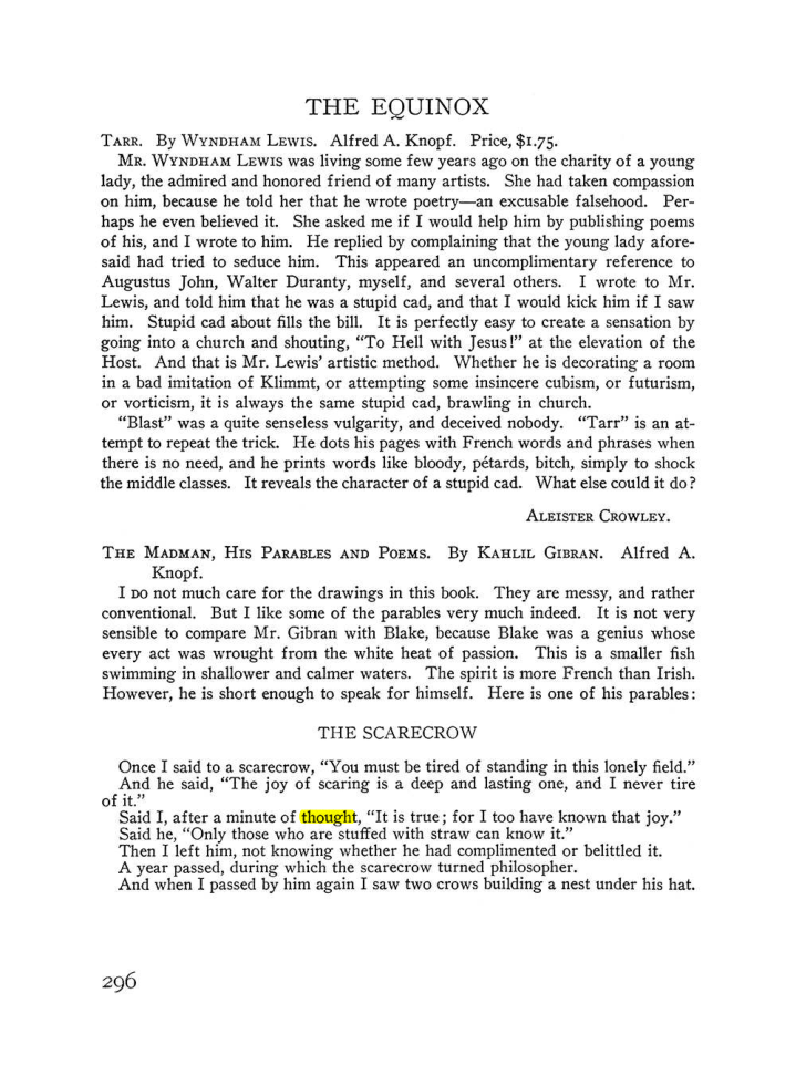 Original scan of The Equinox (Volume III, Number I), PDF page 310