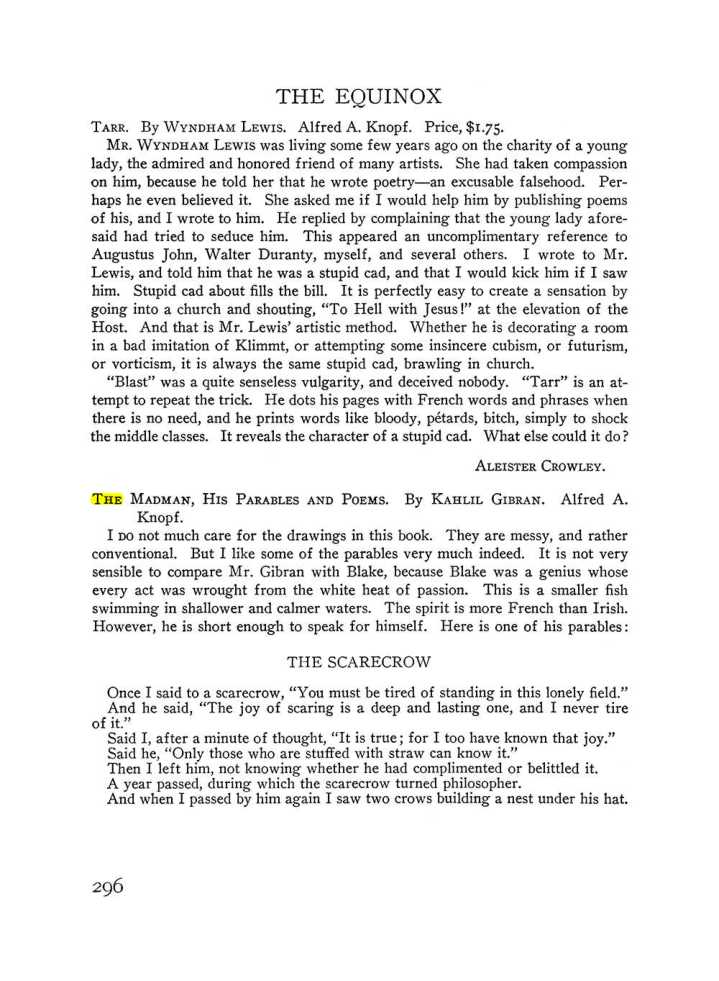Original scan of The Equinox (Volume III, Number I), PDF page 310