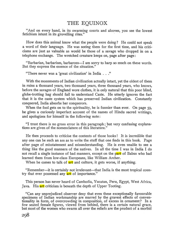 Original scan of The Equinox (Volume III, Number I), PDF page 312