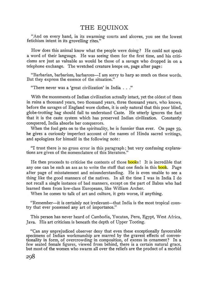 Original scan of The Equinox (Volume III, Number I), PDF page 312