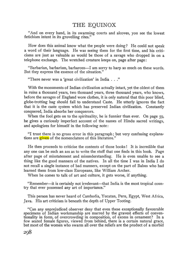 Original scan of The Equinox (Volume III, Number I), PDF page 312