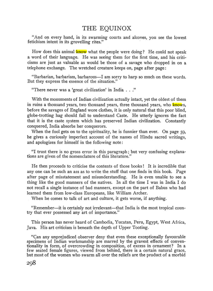 Original scan of The Equinox (Volume III, Number I), PDF page 312