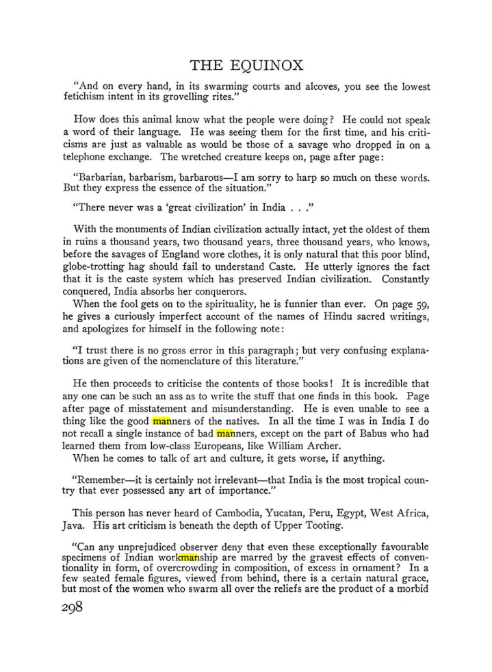 Original scan of The Equinox (Volume III, Number I), PDF page 312