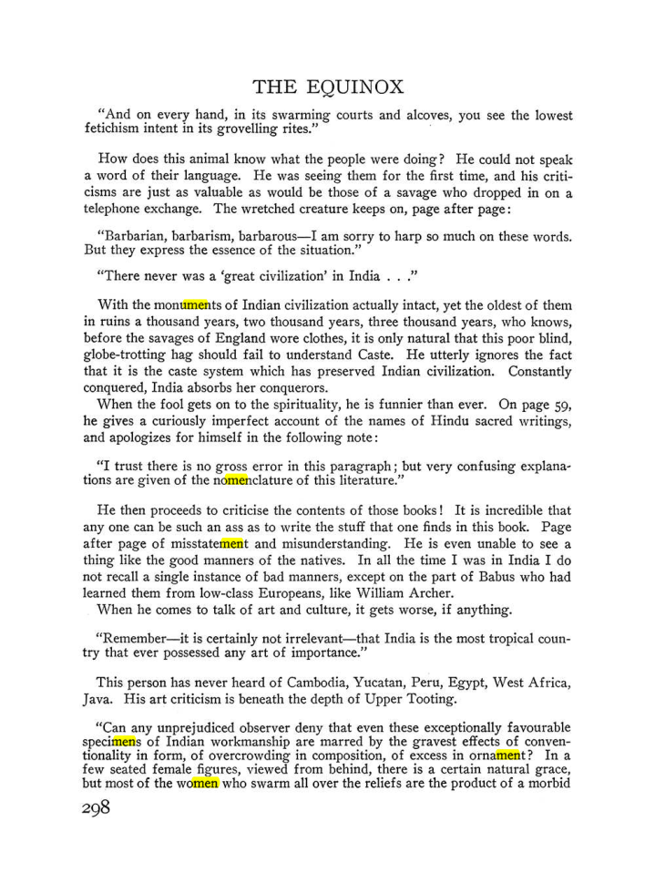 Original scan of The Equinox (Volume III, Number I), PDF page 312
