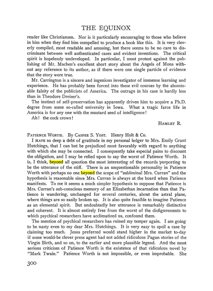 Original scan of The Equinox (Volume III, Number I), PDF page 314