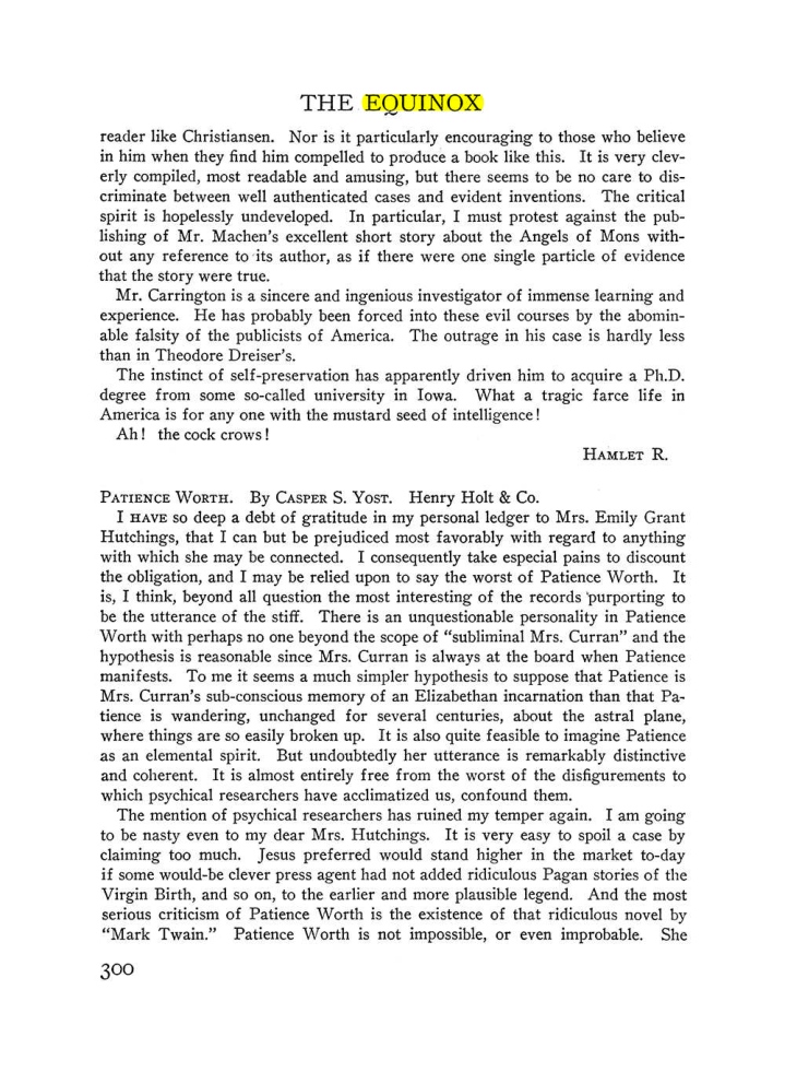 Original scan of The Equinox (Volume III, Number I), PDF page 314