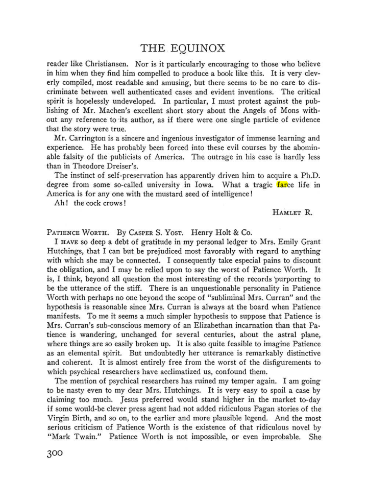 Original scan of The Equinox (Volume III, Number I), PDF page 314