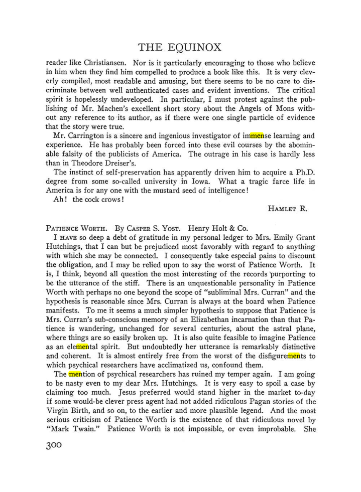 Original scan of The Equinox (Volume III, Number I), PDF page 314