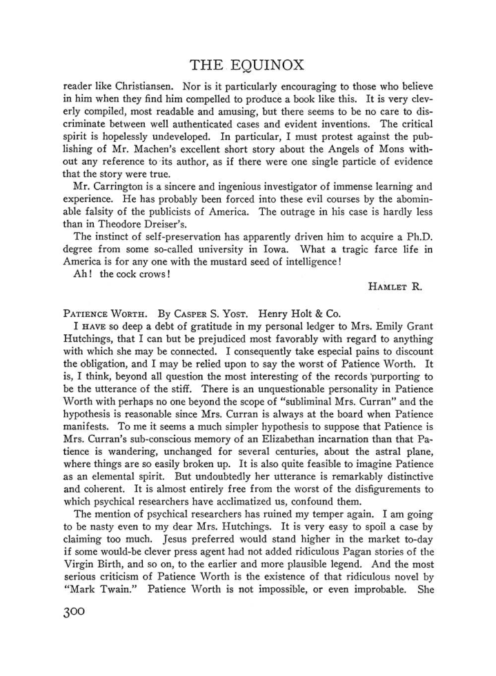 Original scan of The Equinox (Volume III, Number I), PDF page 314