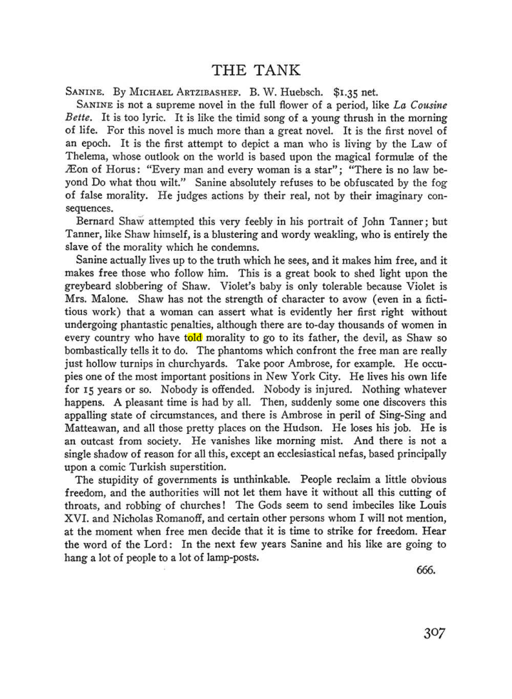 Original scan of The Equinox (Volume III, Number I), PDF page 321