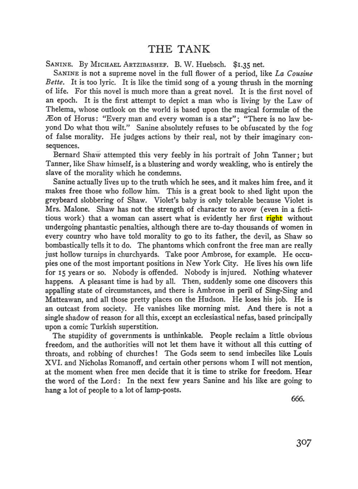 Original scan of The Equinox (Volume III, Number I), PDF page 321