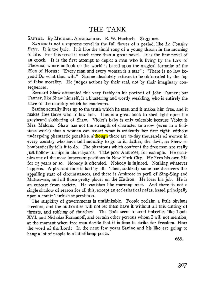 Original scan of The Equinox (Volume III, Number I), PDF page 321