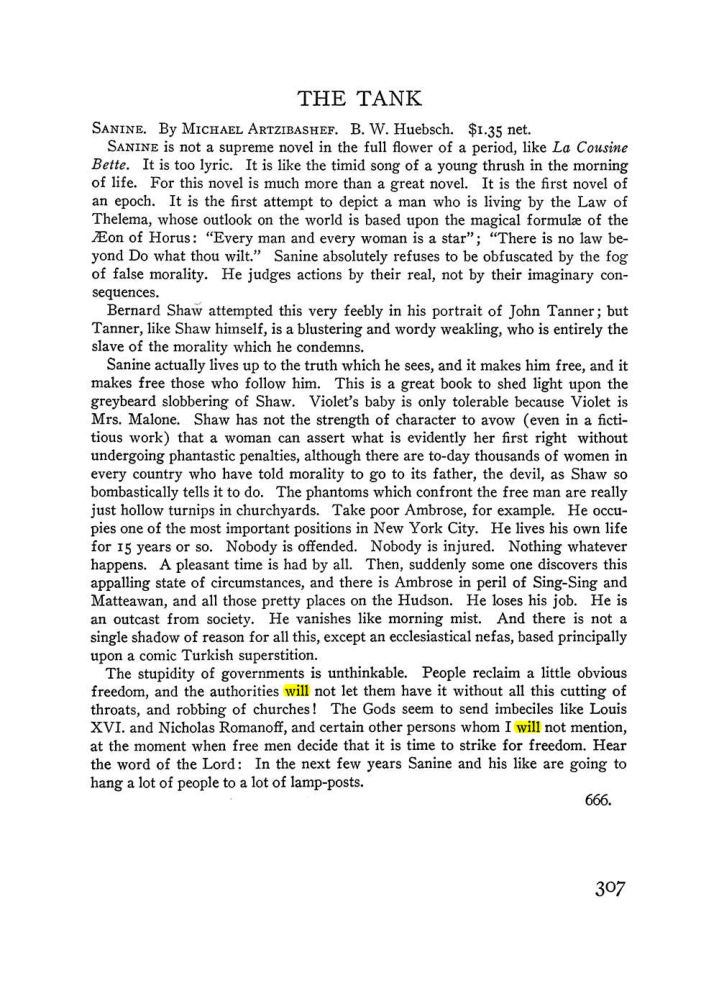 Original scan of The Equinox (Volume III, Number I), PDF page 321