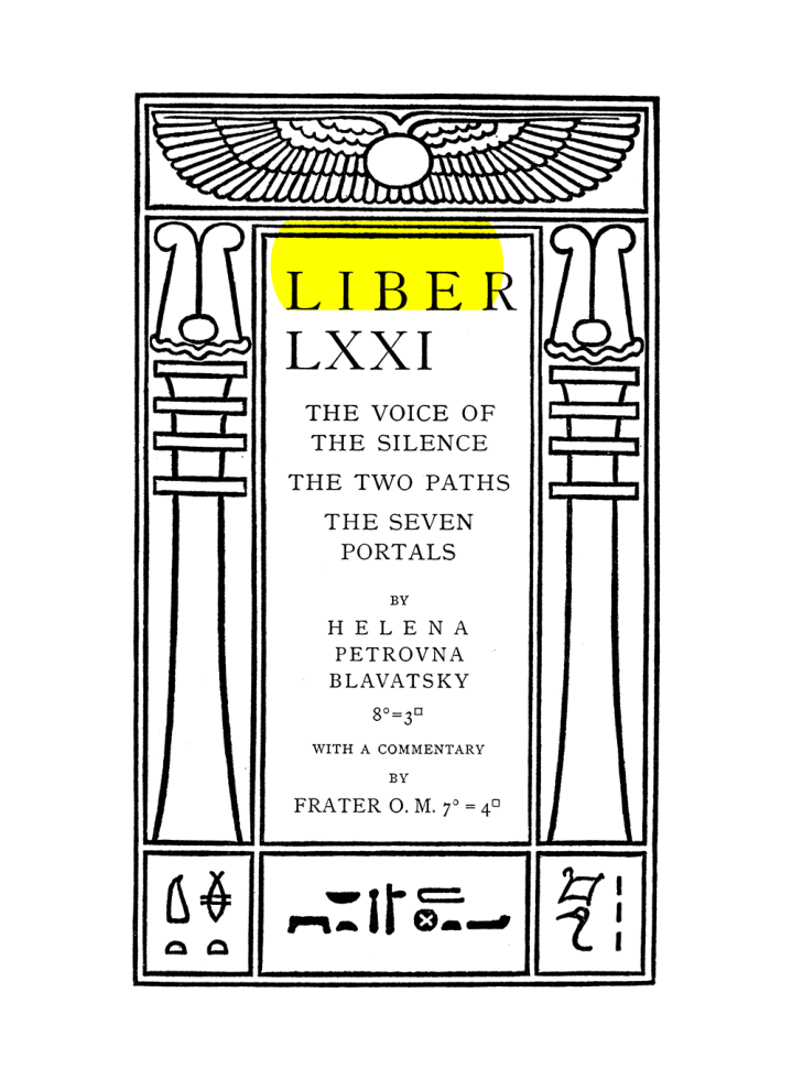 Original scan of The Equinox (Volume III, Number I), PDF page 323