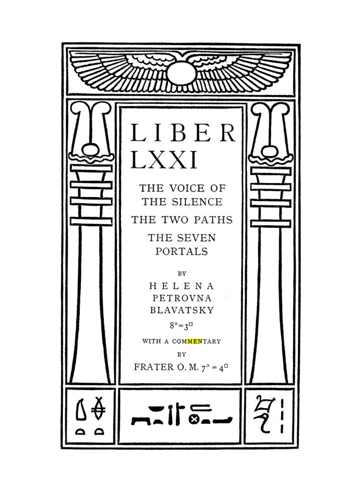 Original scan of The Equinox (Volume III, Number I), PDF page 323