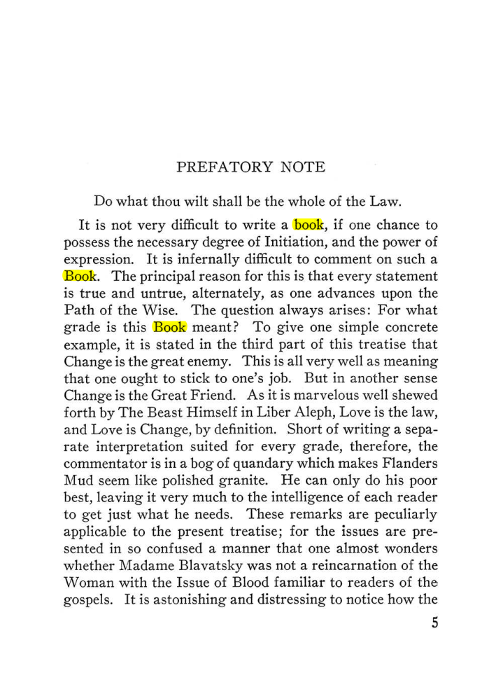 Original scan of The Equinox (Volume III, Number I), PDF page 327