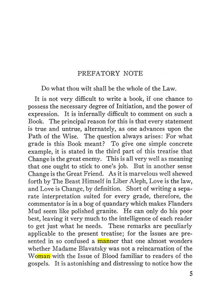 Original scan of The Equinox (Volume III, Number I), PDF page 327