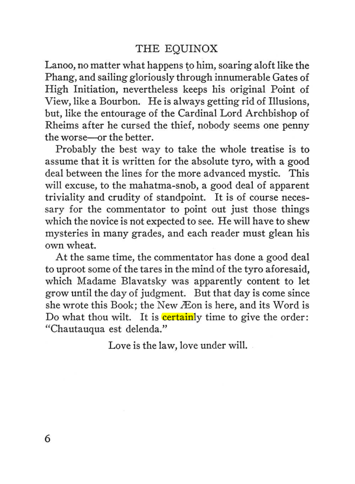Original scan of The Equinox (Volume III, Number I), PDF page 328