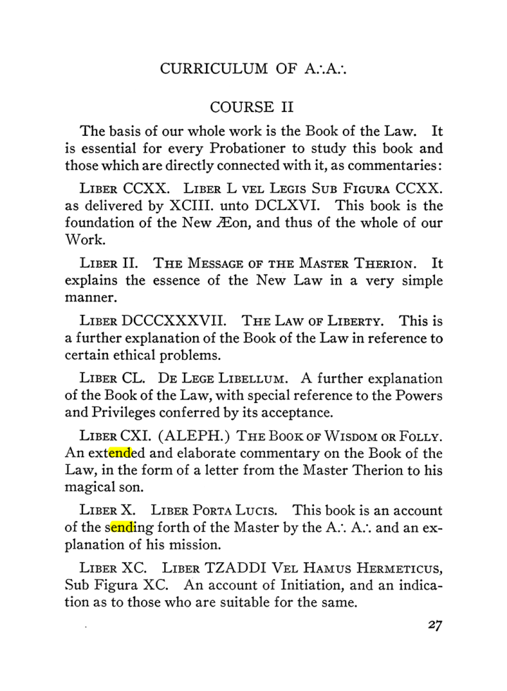 Original scan of The Equinox (Volume III, Number I), PDF page 33