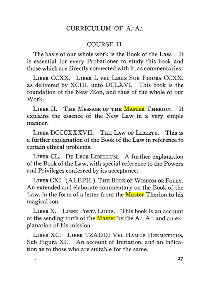 Original scan of The Equinox (Volume III, Number I), PDF page 33