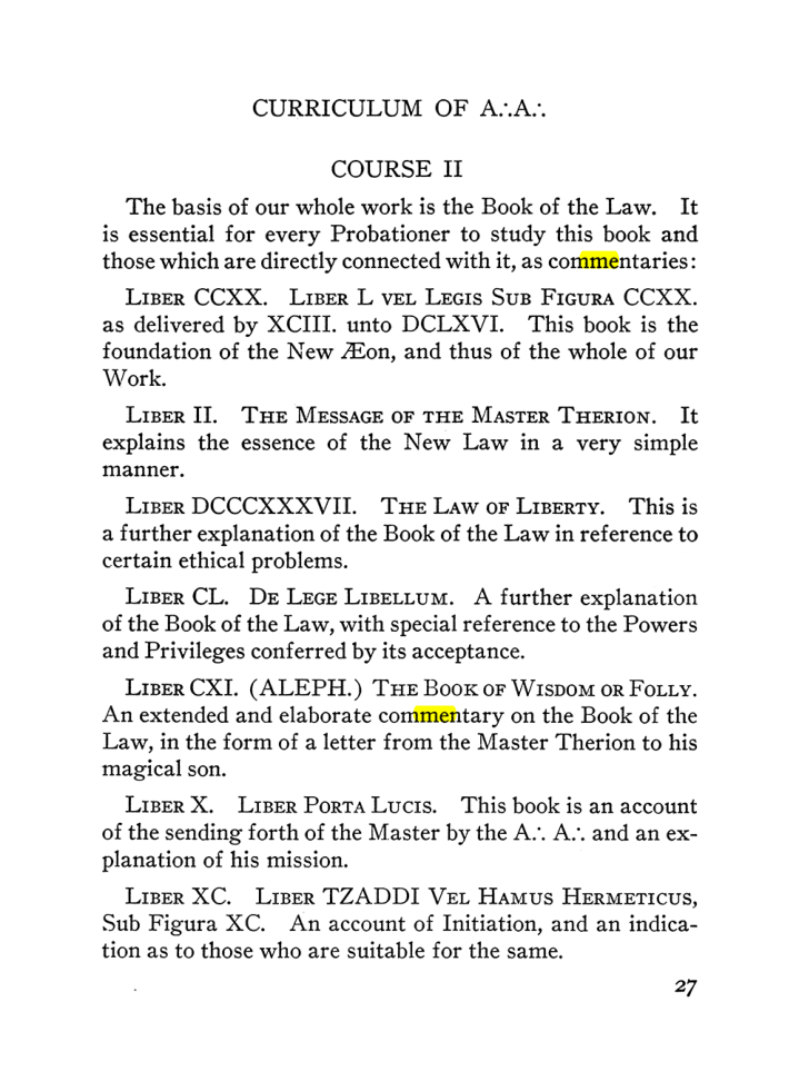 Original scan of The Equinox (Volume III, Number I), PDF page 33