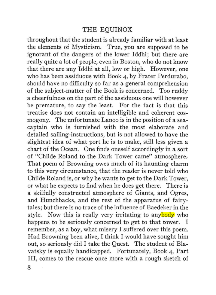 Original scan of The Equinox (Volume III, Number I), PDF page 330