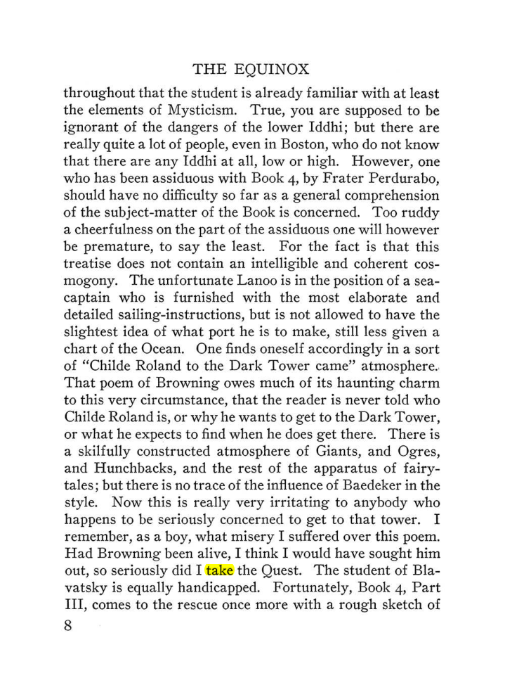 Original scan of The Equinox (Volume III, Number I), PDF page 330