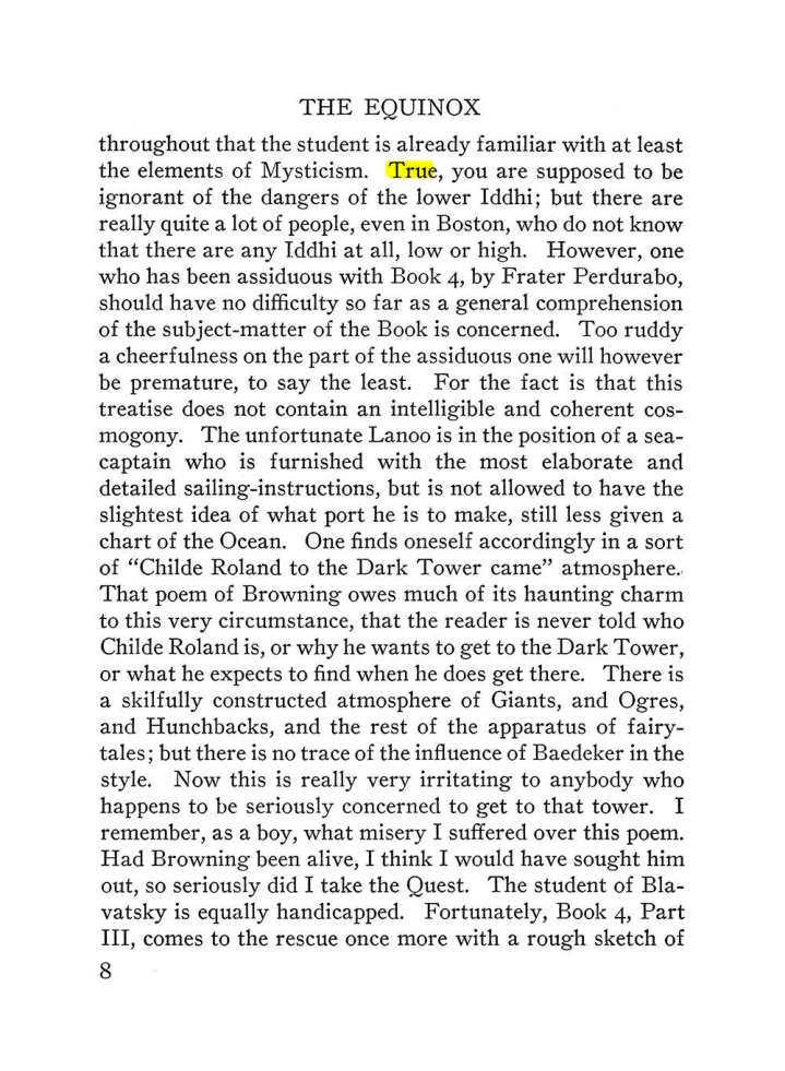Original scan of The Equinox (Volume III, Number I), PDF page 330