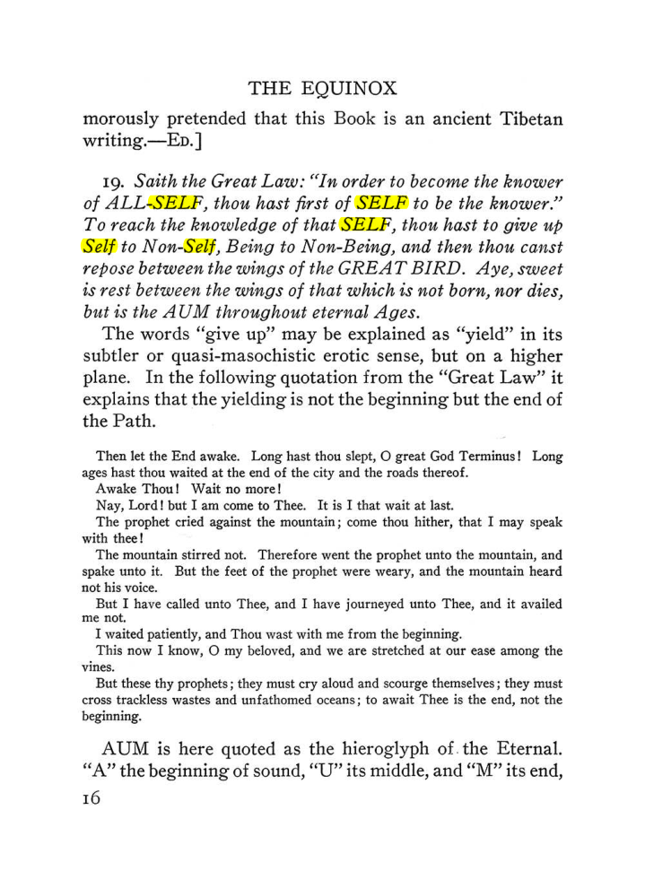 Original scan of The Equinox (Volume III, Number I), PDF page 338