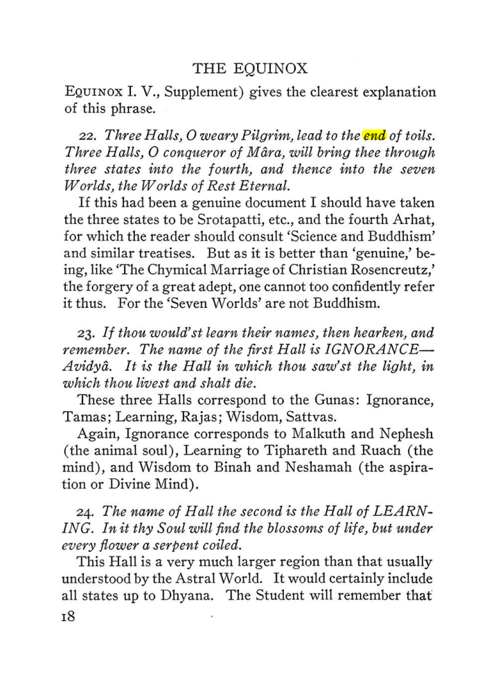 Original scan of The Equinox (Volume III, Number I), PDF page 340