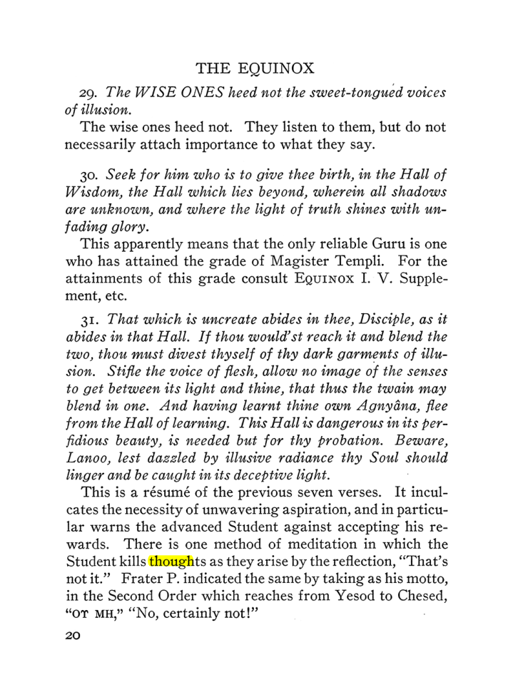 Original scan of The Equinox (Volume III, Number I), PDF page 342