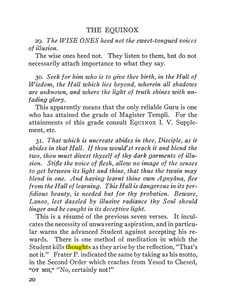Original scan of The Equinox (Volume III, Number I), PDF page 342