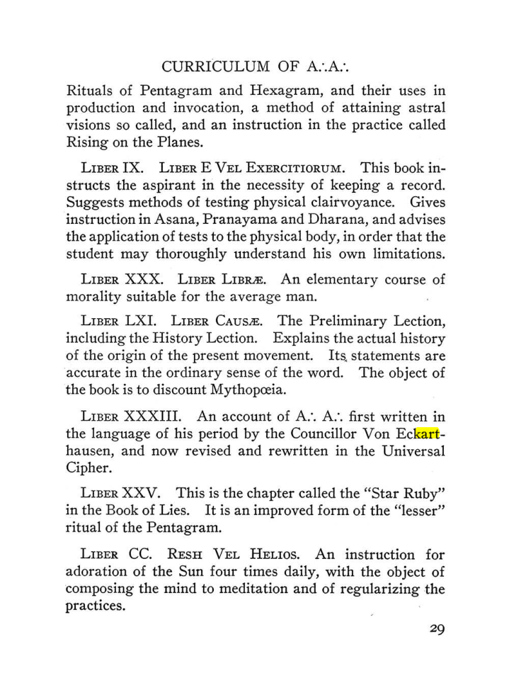 Original scan of The Equinox (Volume III, Number I), PDF page 35
