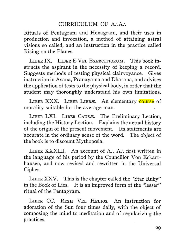 Original scan of The Equinox (Volume III, Number I), PDF page 35