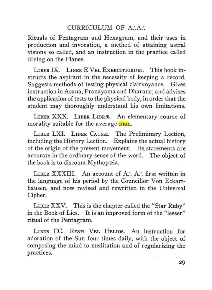 Original scan of The Equinox (Volume III, Number I), PDF page 35