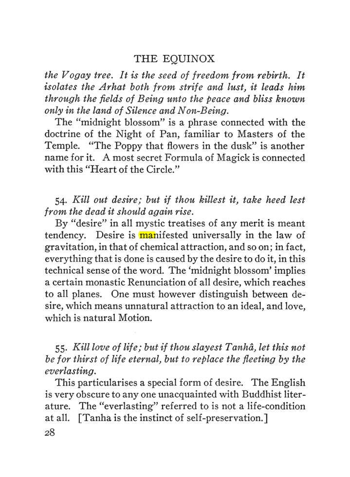Original scan of The Equinox (Volume III, Number I), PDF page 350