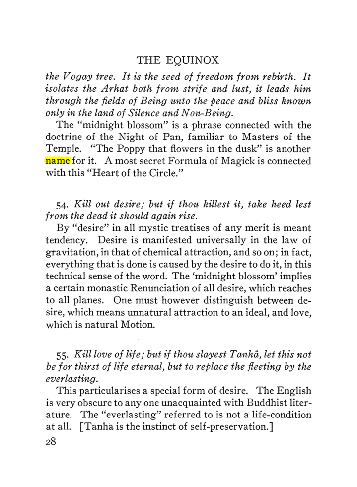 Original scan of The Equinox (Volume III, Number I), PDF page 350