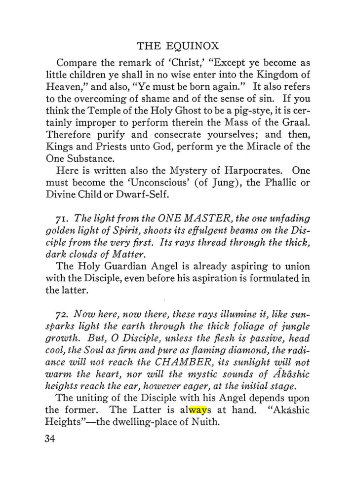 Original scan of The Equinox (Volume III, Number I), PDF page 356