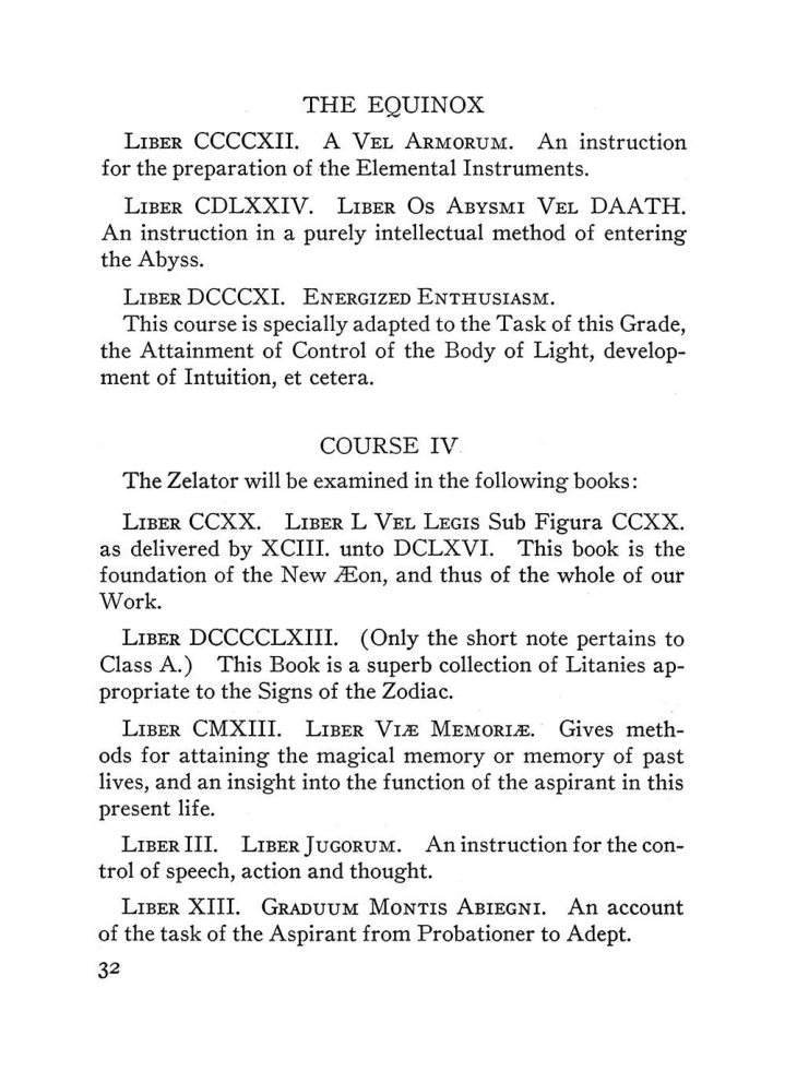 Original scan of The Equinox (Volume III, Number I), PDF page 38