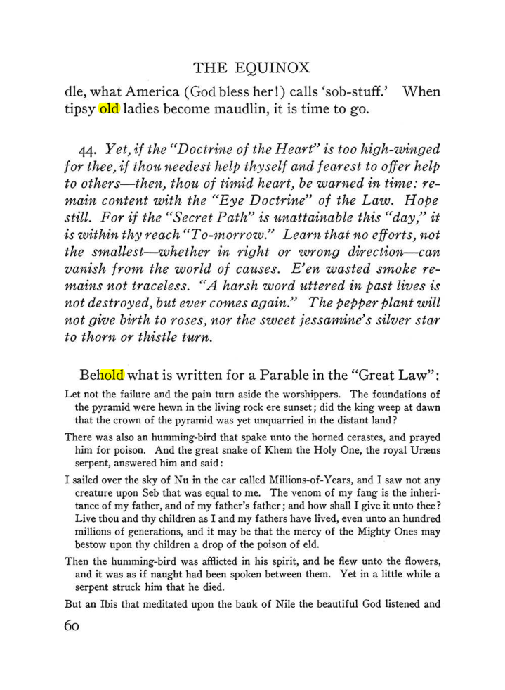 Original scan of The Equinox (Volume III, Number I), PDF page 382
