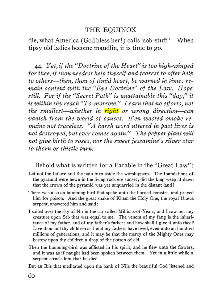 Original scan of The Equinox (Volume III, Number I), PDF page 382