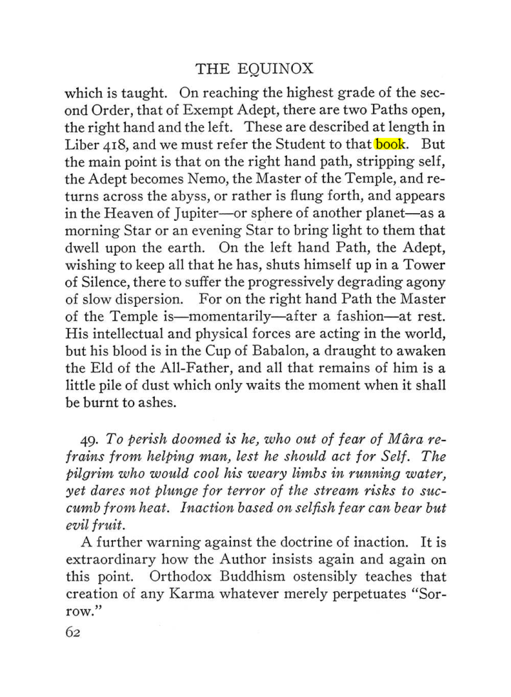 Original scan of The Equinox (Volume III, Number I), PDF page 384