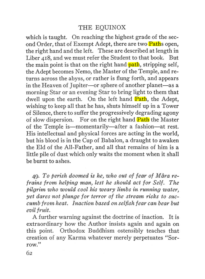 Original scan of The Equinox (Volume III, Number I), PDF page 384
