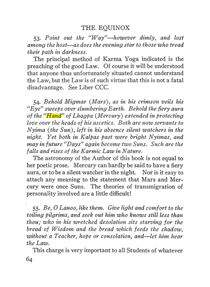 Original scan of The Equinox (Volume III, Number I), PDF page 386