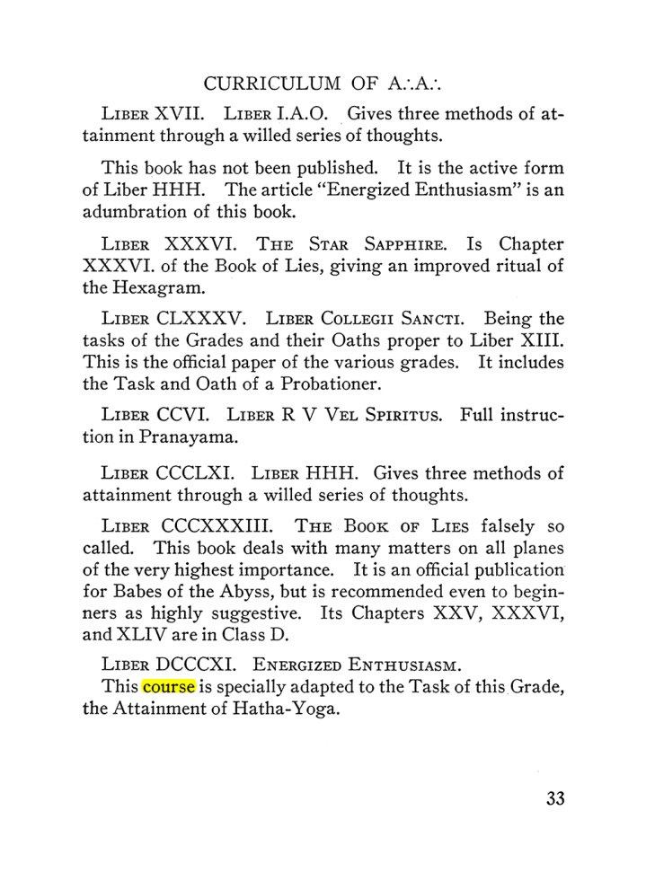 Original scan of The Equinox (Volume III, Number I), PDF page 39